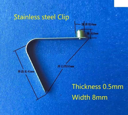 Metallo di acciaio inossidabile che timbra le clip per elettronico